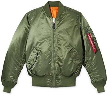 “*”様 ALPHA industries カーキ　ma1 フライトジャケット USA製alpha industriesアルファインダストリーズMA-1フライト